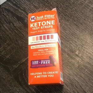 Orange Ketone Test Strips